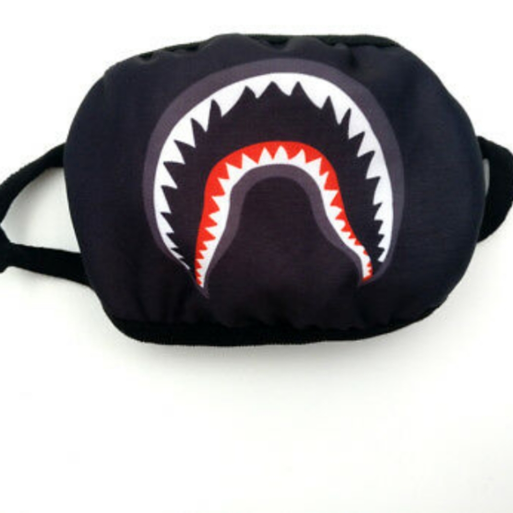 Dark shark mask